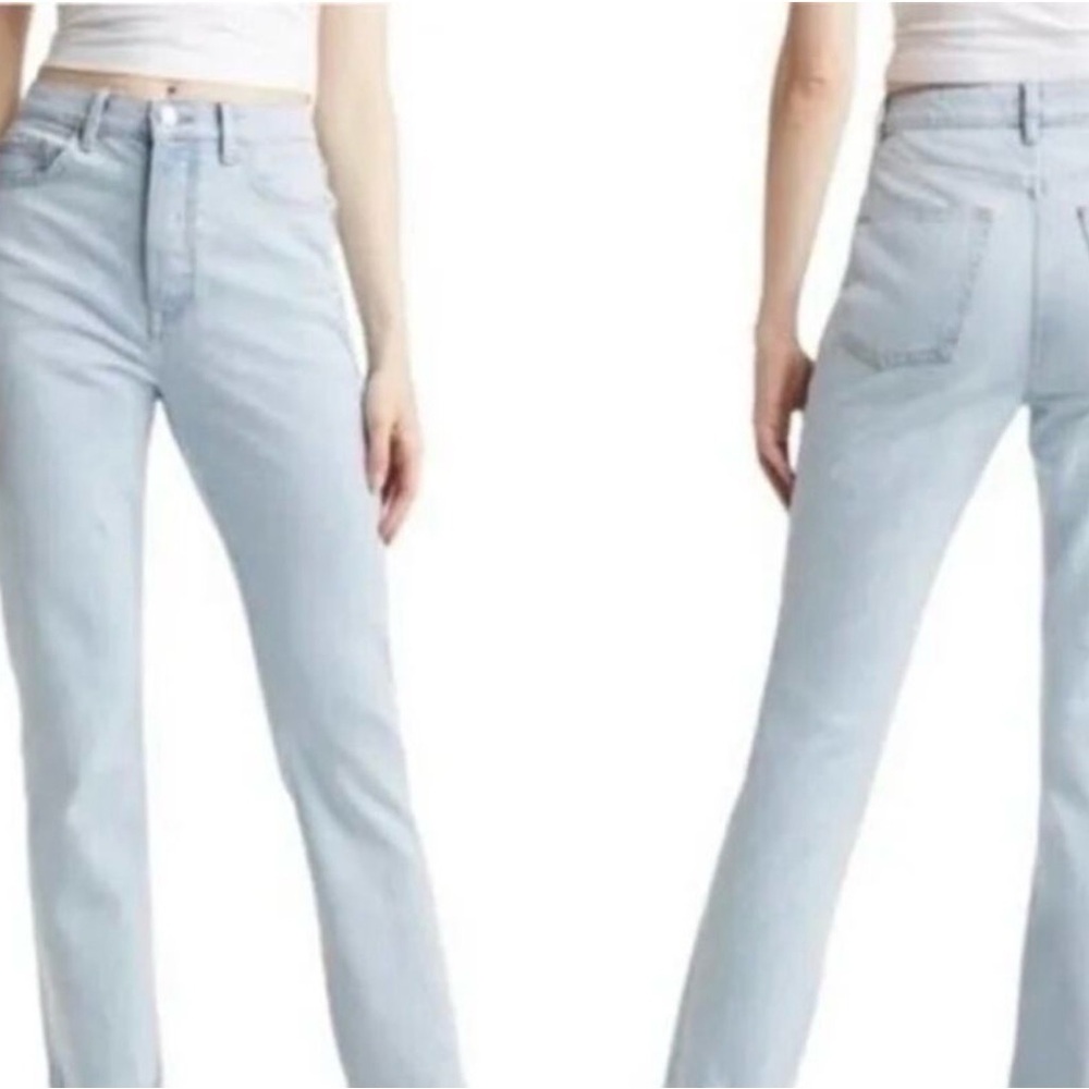 Lovers + Friends HIGH RISE RIGID‎ SLIM
STRAIGHT JEAN Sz 27